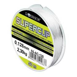 Żyłka przyponowa Supercup 0,245mm / 50m Robinson 55-AC-245