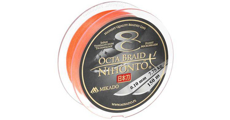 PLECIONKA NIHONTO OCTA BRAID  035 ORANGE 150M + GRATIS