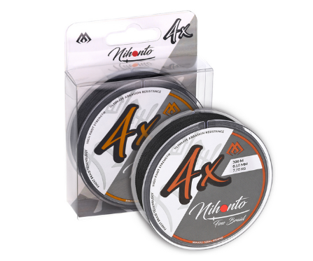 PLECIONKA NIHONTO FINE BRAID 016 BLACK 300M