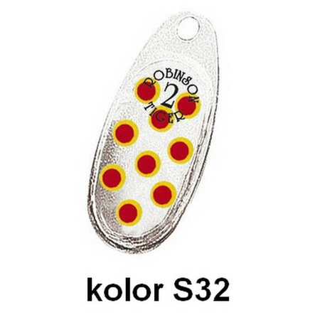 Błystka obrotowa Tiger 3 8g 1szt Robinson 41-T3-S32