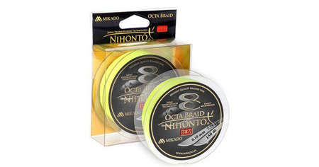 PLECIONKA NIHONTO OCTA BRAID  035 FLUO 150M + GRATIS MIKADO Z24F-035