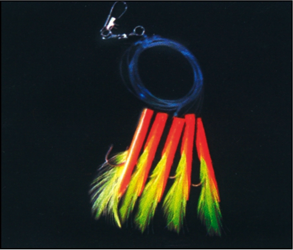 ZESTAW DORSZOWY NR.17 TUBA Z PIÓRKIEM SEAKON KONGER 401030017