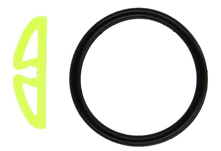 ZACZEP DO HACZYKA REGULOWANY FLUO roz.L - op.3szt. MIKADO AM-UNI-100-L-F
