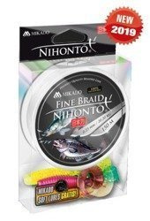 PLECIONKA NIHONTO FINE BRAID 006 WHITE 150M + GRATIS MIKADO Z19W-006