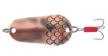 BŁYSTKA WAHADŁOWA - TRYTHON Nr 2 / 7 g / 4 cm - STARA MIEDŹ MIKADO PMB-WTN-7-OM