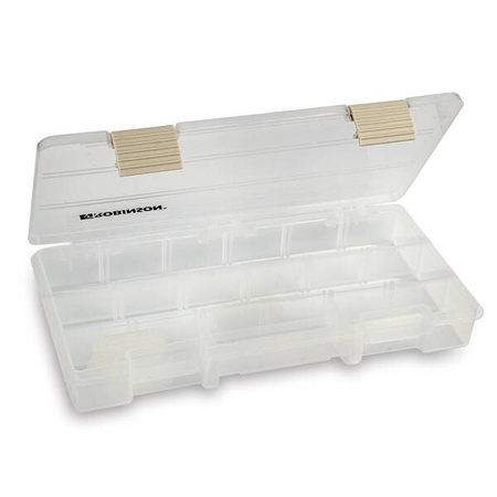 Pudełko wędkarskie z regulowanymi przegrodami 23,3x12,5x3,3cm Robinson 74-TW-R20