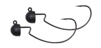 TUNGSTEN EWG NED HEAD #4/0 4.8G MATT BLACK 2PCS Savage Gear (82317)