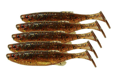 FAT MINNOW T-TAIL 10.5CM 11G MOTOROIL UV 5PCS Savage Gear (76997)