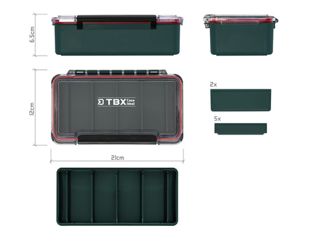 Pudełko Delphin TBX Case Clip Ideal 210x120x65mm Delphin (101005751)