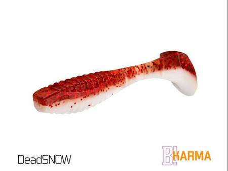 Sztuczna przynęta/guma Delphin KARMA UVs / 5szt 10cm/MudGOLD Delphin (101003843)