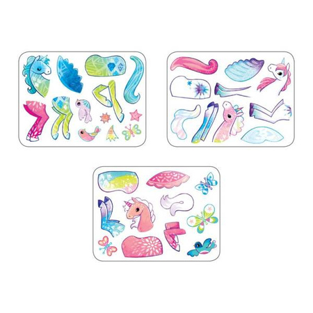 Mudpuppy Magnetyczne konstrukcje Magiczne Jednorożce 4+