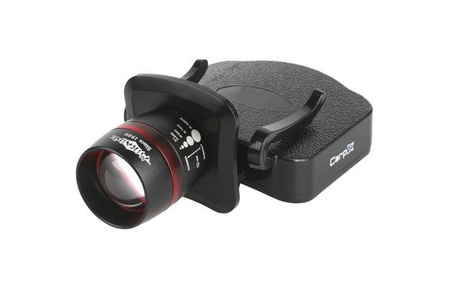 LATARKA NA CZAPKĘ Z SOCZEWKĄ SKUPIAJĄCĄ 1 LED MIKADO AML01-8308