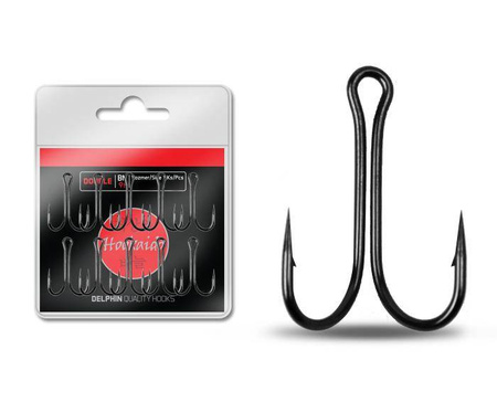 Haczyk  Delphin HKD Double / 10szt BN/8 Delphin (622410008)