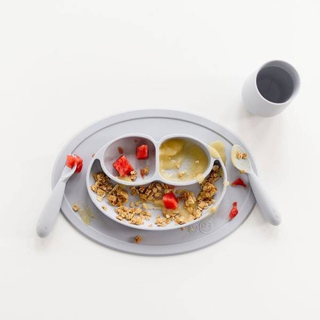 EZPZ Silikonowy kubeczek Mini Cup 120 ml pastelowa szarość