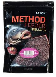 PELLETS METHOD FEEDER 2MM MORWA CZERWONA 500G JAXON FM-PE35