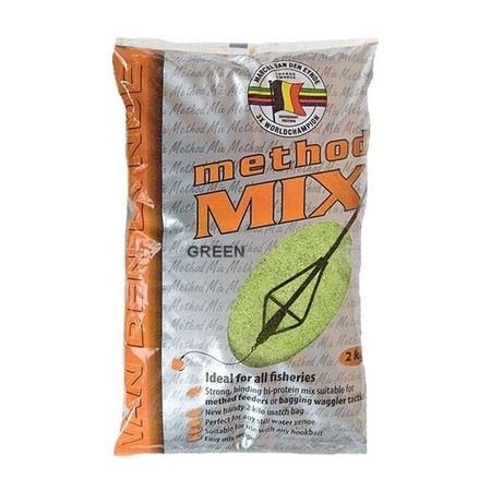 Zanęta MVDE Method Mix Green 2kg Van Den Eynde EZ-MMG