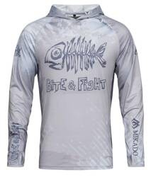 BLUZA - Z KAPTUREM Z FILTREM UPF rozm. 3XL - op.1szt. MIKADO UMB-01UPF-3XL