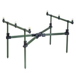 Stanowisko karpiowe Short na 3 wędki Carpex 91-SK-006