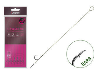 Przypon Delphin NOLIMIT Sting / 6szt 8cm / 15lbs / BARB #4 / Sting 7mm Delphin (101003759)