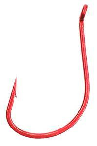 HACZYK DO ROBAKA Z KUKURYDZĄ SENSUAL - KEIRYU W/RING Nr 6 RED - torebka 10szt. MIKADO HS10078-6R