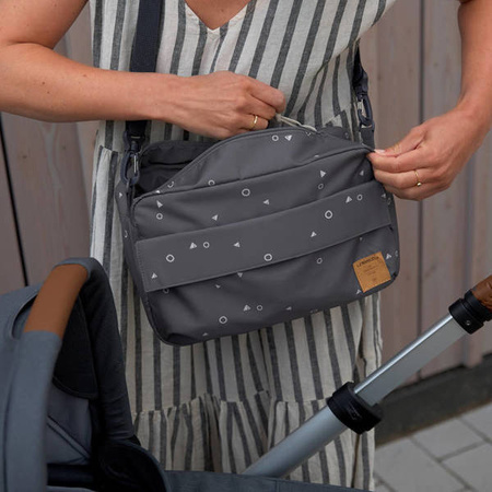 Lassig Casual Label Torebka-organizer do wózka 2w1 Universe anthracite 
