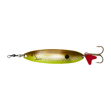 SLIM STANDARD SPOON 8CM 24G SINKING OLIVE/SILVER UV Effzett (70550)