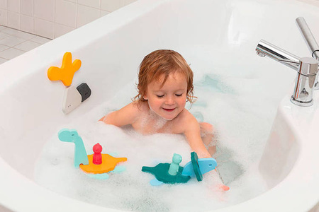 QUUT Zestaw puzzli piankowych 3D Quutopia Świat dinozaurów