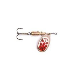 Błystka Mepps AGLIA DECOREES miedziana / czerwone kropki nr 1