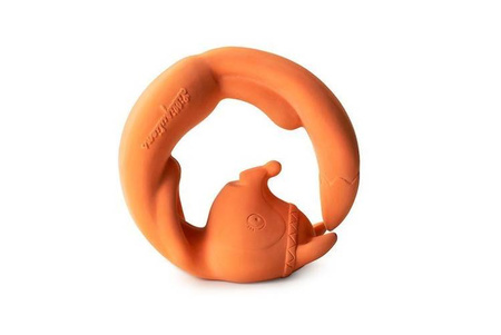 LILLIPUTIENS Grzechotka gryzak z naturalnego kauczuku Lisiczka Alice 3 m+ ECO