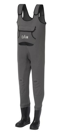 DAM COMFORTZONE NEOPRENE WADER W/CLEATED SOLE 40/41 - 6/7 DAM 64602