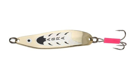 BŁYSTKA WAHADŁOWA - ABRA Nr 2 / 17 g / 7.6 cm - ZŁOTY / CZARNY MIKADO PMB-WAB-17-Z-0B