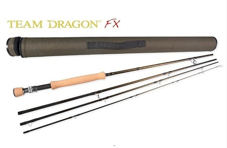 Wędka TEAM FX fly / 4-cz. 9'6'' / 2.90 m AFTMA #6 DRAGON KJS-28-56-290