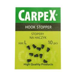 Stopery na haczyk, rozm.L, 10szt Carpex 94-ST-H04
