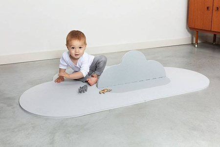 QUUT Mata do zabawy piankowa podłogowa Chmurka Playmat Pearl Grey