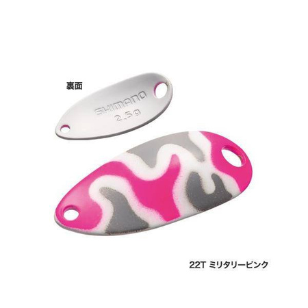 Cardiff Roll Swimmer Camo 1,5g 21mm Military Pink Shimano (5VTRC15R22)