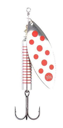 Ron Thompson Salmon Spinner 30g Silver/Red (48982)