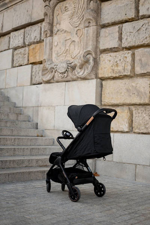 Easywalker Jackey Special Edition Kompaktowy, samoskładający się wózek spacerowy z torbą transportową Gold