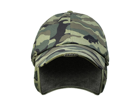 Zimowa czapka z daszkiem LED OutLINE Camo UNI Delphin (101005688)