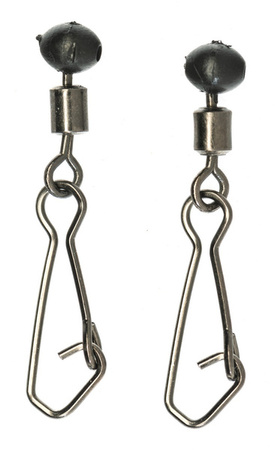 AGRAFKI ZE STOPEREM NA KRĘTLIKU ROZM. C 10X5SZT JAXON AC-PC186C