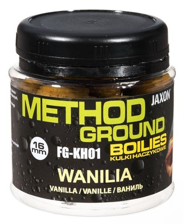 KULKI HACZYKOWE METHOD GROUND 16MM WANILIA 100G JAXON FG-KH01