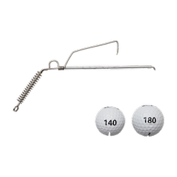 GŁÓWKA JIGOWA GOLF BALL JIG SYSTEM ANTI SNAG 140+180G MADCAT (66105)