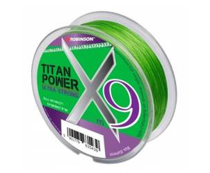 Plecionka Robinson Titan Power X9 130m 0,25, jasnozielona Robinson 56-GG-125