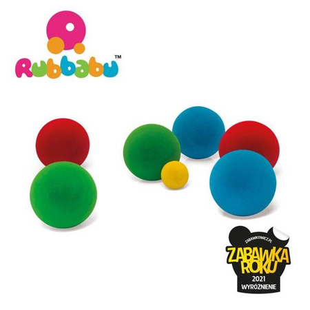 Rubbabu Zestaw do gry w bule sensoryczny