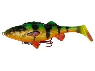 Guma, Ripper Okoń Savage Gear 4D Perch Shad 17.5cm 75g SS 02-Firetiger (61798)