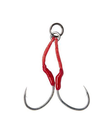BLOODY ASSIST HOOK SJ # 1/0 2PCS DOUBLE Savage Gear (78146)