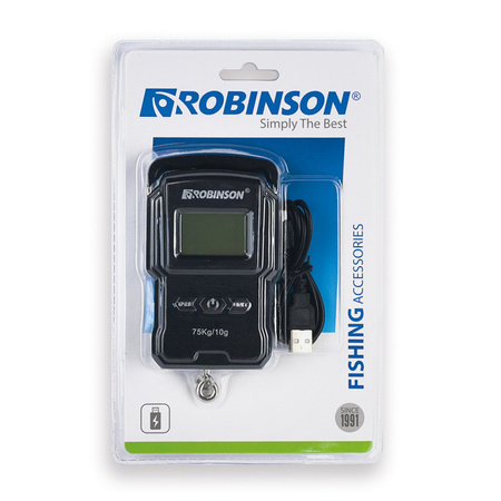 Waga wędkarska elektroniczna do 75kg z USB Robinson 99-WA-028