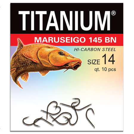 Haczyk Titanium MARUSEIGO (10 szt.), rozm. 14 Robinson 02-P-145BN-14