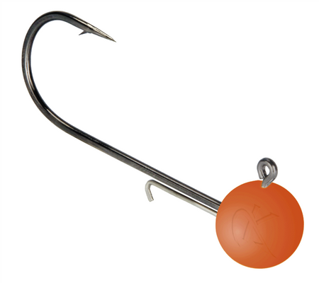 GŁÓWKA JIGOWA X-PRESS ORANGE FLUO 5/0-25g OP.3SZT KAMATSU 446050025