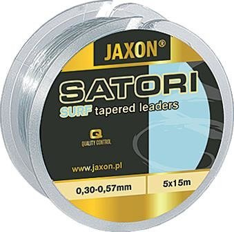 KONICZNY PRZYPON STRZAŁOWY SATORI SURF 0.30-0.57 5X15M JAXON ZJ-SBS030