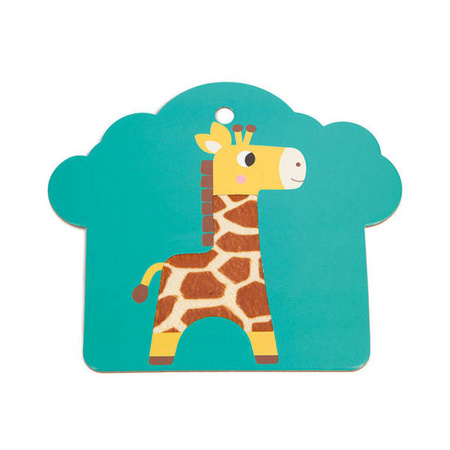 Karty sensoryczne Sawanna 7 elementów 12 m+, Janod